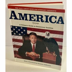 America (The Book) Hardcover • Jon Stewart • Political Satire Nonfiction